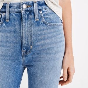 Madewell mom jean in melva wash